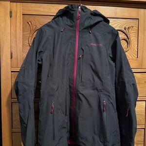 Patagonia Powder Bowl Jacket Women's Medium Storm Blue/Pink